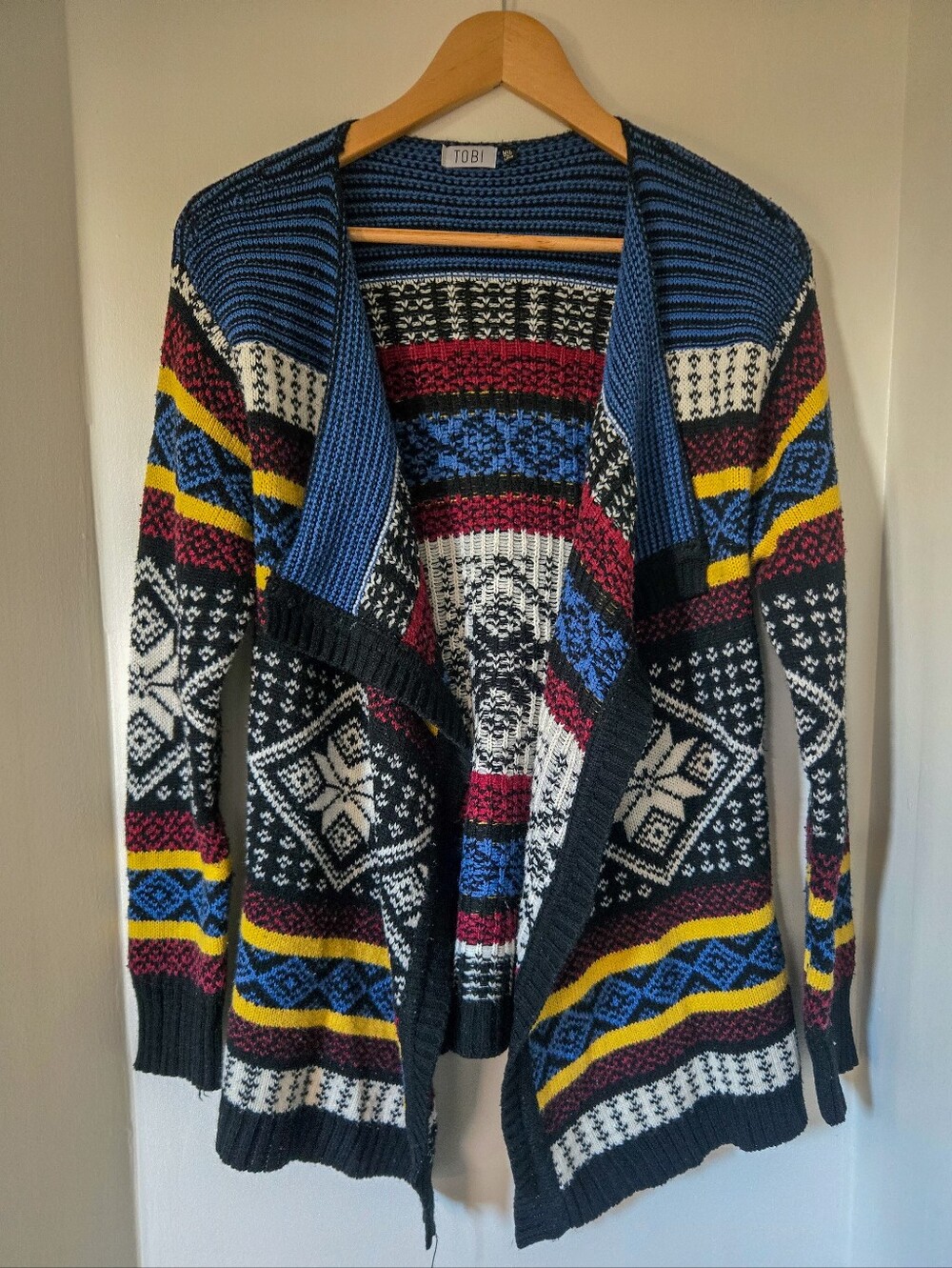 Multicolor Patterned Women's Sweater